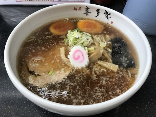 「限定20食 煮干ラーメン」@麺屋 喜多郎 愛子店の写真