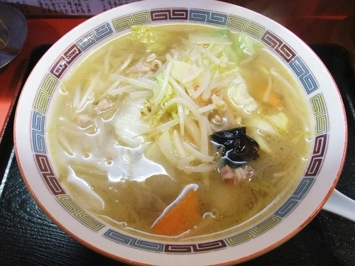 「タンメン（640円）」@龍苑の写真