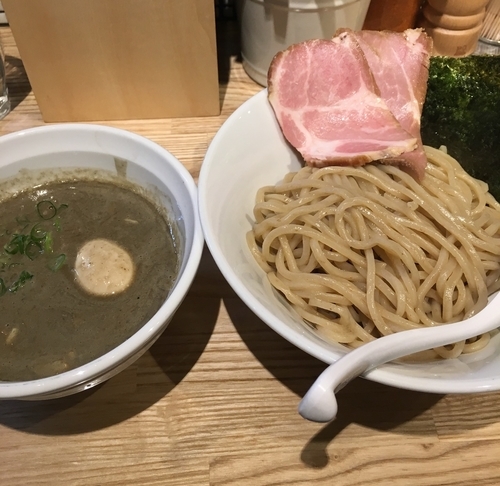 「味玉濃厚煮干つけ麺（あつもり￥900）」@らーめん 改の写真