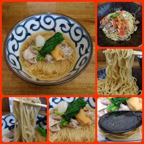 「【限定】牛と蟹の超端麗中華そば」@㐂九家の写真