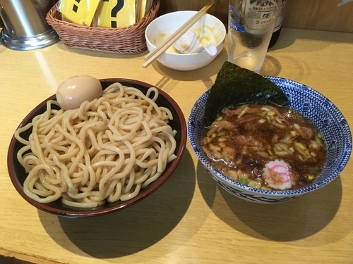 「つけ麺＋beer」@くり山の写真