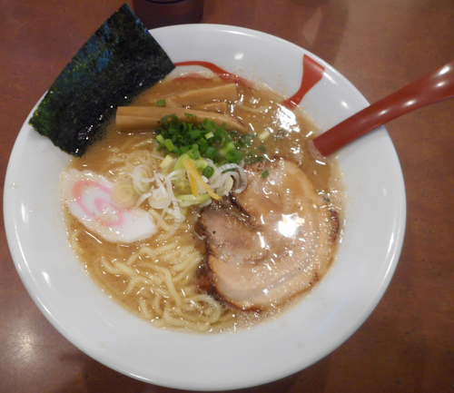 「魚介豚骨らーめん　７８０円」@麺場 いさのの写真