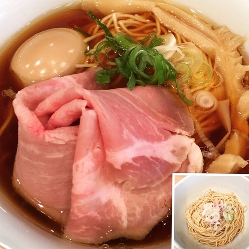 「特製中華そば+和え玉」@そらみちの写真