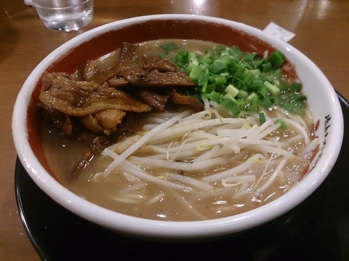 「徳島ラーメン(小)」@ラーメン東大 京都店の写真