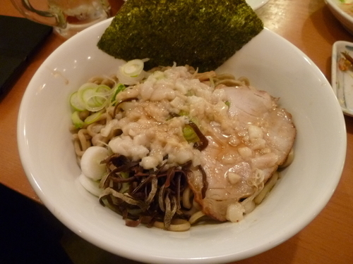 「青森の油そば」@青森ラーメン にぼ銀の写真