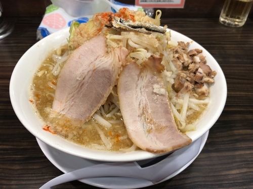 「豚骨にぼ三郎300g」@にぼ次朗 新大阪店の写真