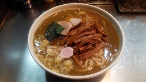 「メンマラーメン」@滝野川大勝軒の写真