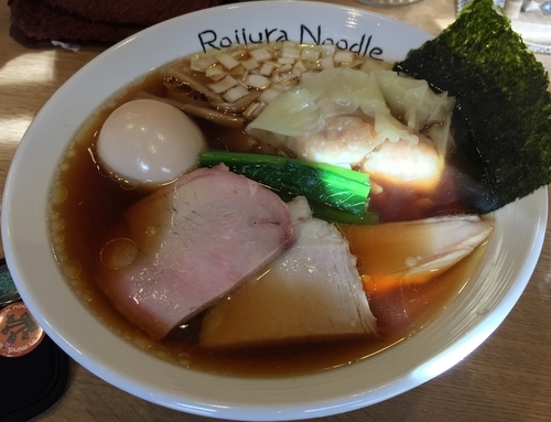 「特中華そば（￥950）」@Rojiura Noodle 温麦の写真