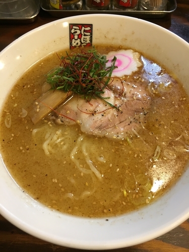 「塩煮干しらーめん  730円」@煮干しらーめん 玉五郎 東京新宿店の写真