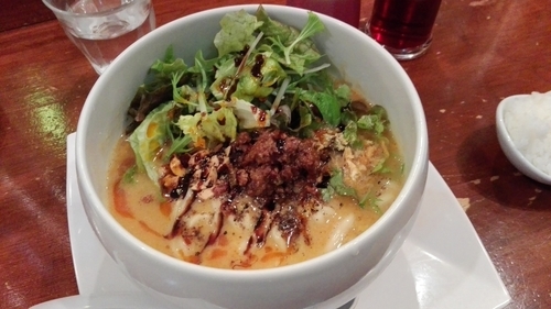 「担々麺」@鶏白湯麺 蔭山 高田馬場店の写真