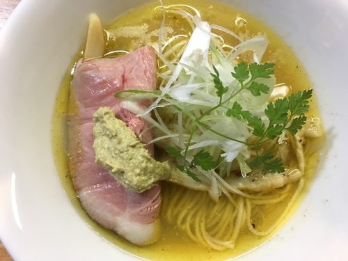 「ダシSOBA・白 800円」@中華そば 先崎の写真