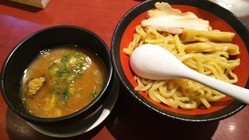 「濃厚魚介つけ麺(あつもり)」@博多らーめん ばりかた屋 与野店の写真