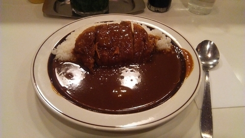 「カツカレー 500円」@カレー専門店 クラウンエース 上野店の写真