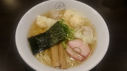 「特製ワンタン麺(白だし)」@八雲の写真