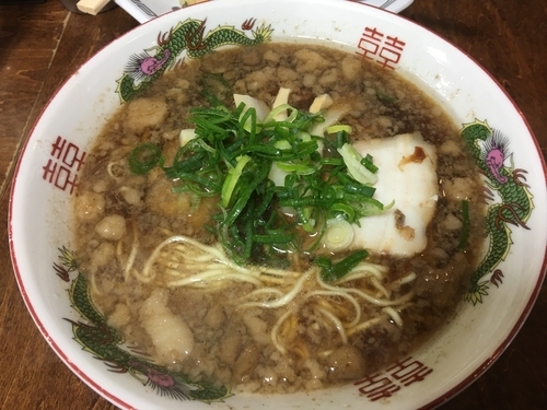 「ラーメン 550円」@尾道ラーメン 一丁の写真