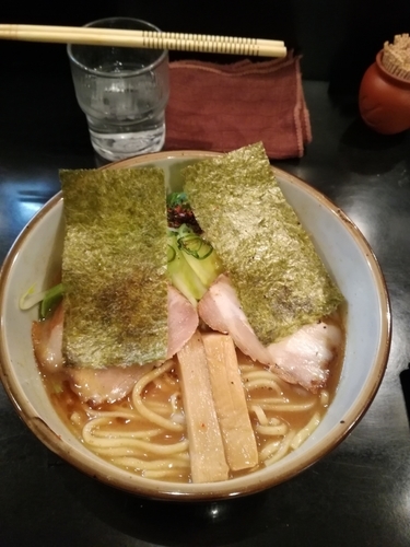 「特濃魚介ラーメンライト　780円」@麺家 うえだの写真