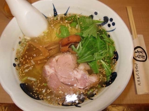 「梅しおらーめん　800円」@与ろゐ屋の写真