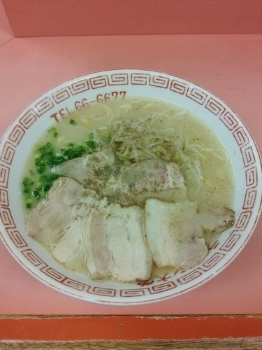 「焼豚ラーメン」@ラーメン大学の写真