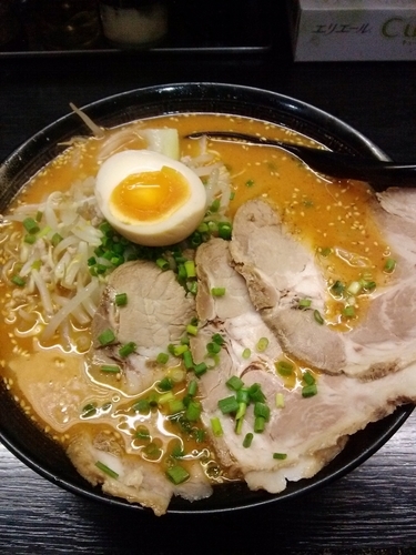 「ねぎみそチャーシューらぁめん」@蘭華亭 弘前駅前店の写真