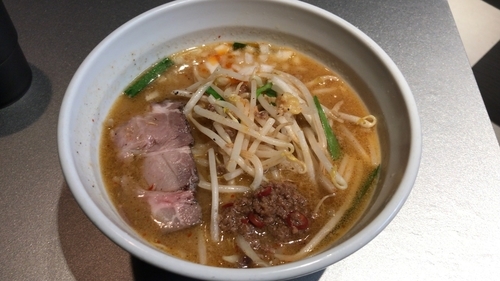 「味噌拉麺 770円」@天雷軒 神谷町の写真