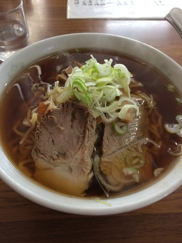 「中華そば」@手打中華そば 三角屋の写真