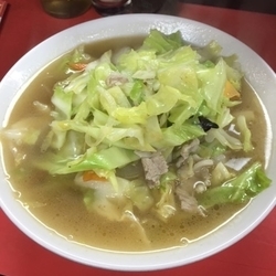 タンメン（麺固め）　700円