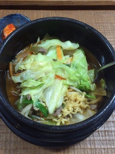 「韓国ラーメン」@コリアンキッチン オンマ ソンの写真