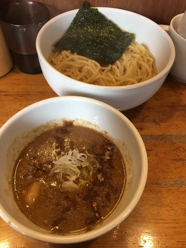 「濃厚ニボつけ麺780円(熱盛)」@煮干しそば 虎愼の写真