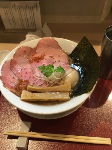 「特製金色貝そば」@燃えよ麺助の写真