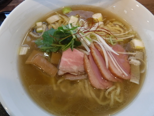 「鴨出汁 白」@麺屋 葵の写真