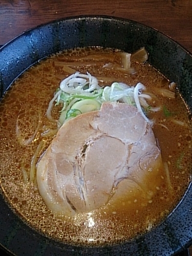 「赤味噌らーめん」@北海道らぁめん伝丸 つくば西大通り店の写真