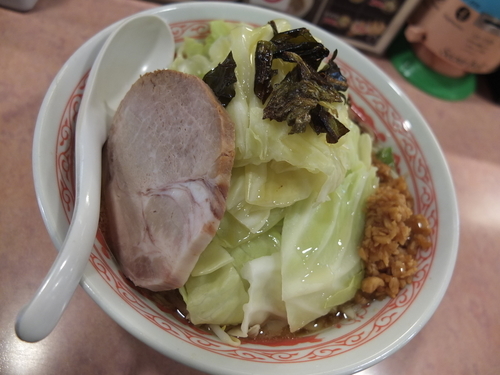 「キャベふじ麺（中盛り）」@特級豚骨 中華そば湊生の写真