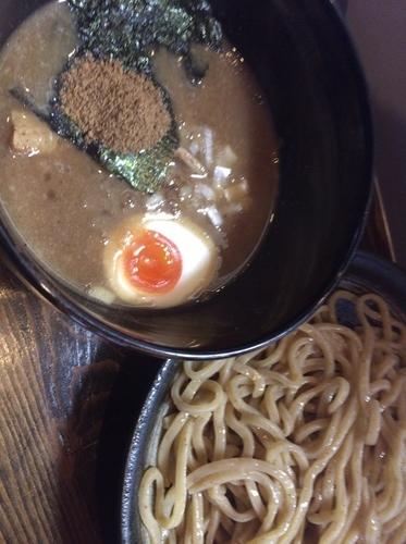 「濃厚つけ麺（並）800円」@つけ麺 富平の写真