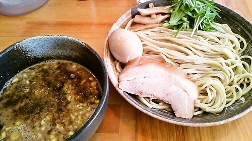 「魚介豚骨味玉つけ麺」@麺屋 くおんの写真