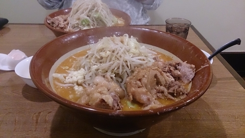 「大味噌めんじろ880円+麺増し200円」@めんじろの写真