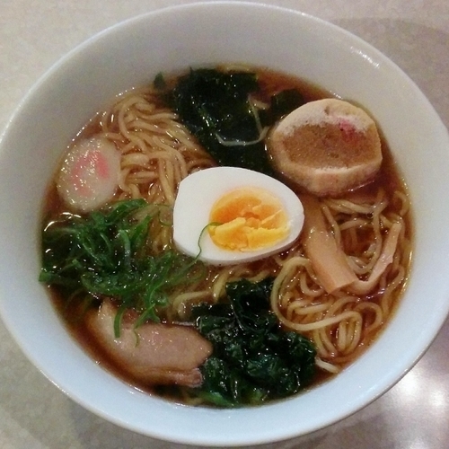 「醤油らーめん」@コーヒールーム サンの写真