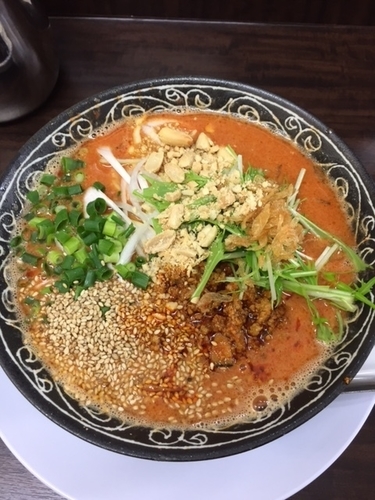 「坦々麺Ｂ（練りごまクリーミータイプ）　860円」@丸直の写真