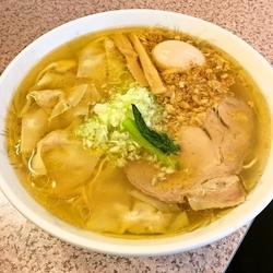 塩ワンタンメン＋味玉