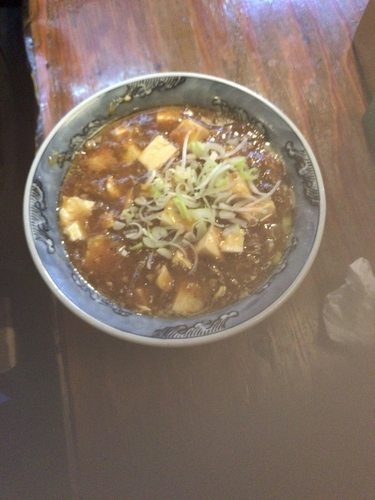 「麻婆麺（800円）」@壱徹らーめん 立川柴崎町店の写真