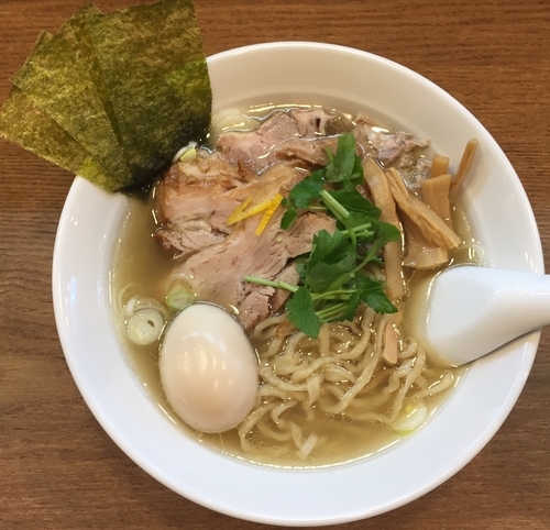 「特製塩らぁめん980円」@らぁめん山と樹の写真