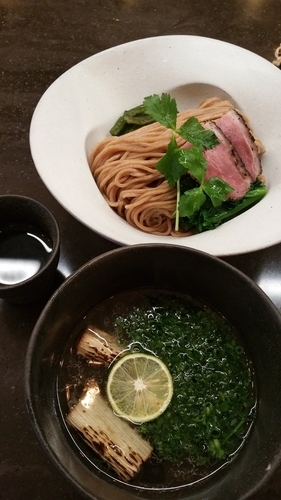 「挽きたて小麦つけめん」@MENSHOの写真