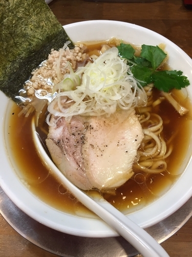 「ガハハ鶏そば 750円」@鶏そばムタヒロの写真