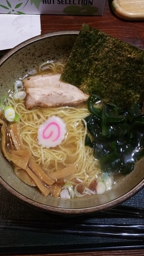 「川俣軍鶏のあっさりとりそば」@麺屋 嘉藤の写真