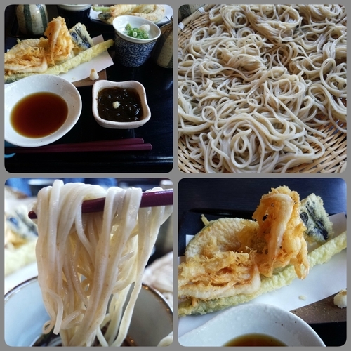 「【本日のランチ】上天富羅セット（富山白海老）」@佳蕎庵の写真