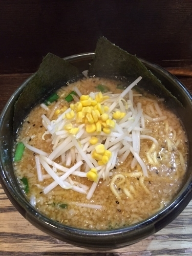 「みそこってり（背脂あり）らーめん　780円」@らーめんダイニング ど・みそ 京橋本店の写真