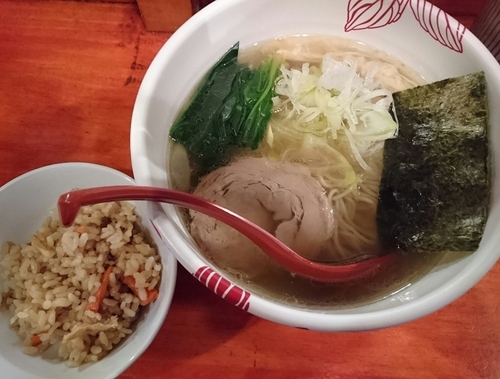 「塩らーめん」@麺処 あす花の写真