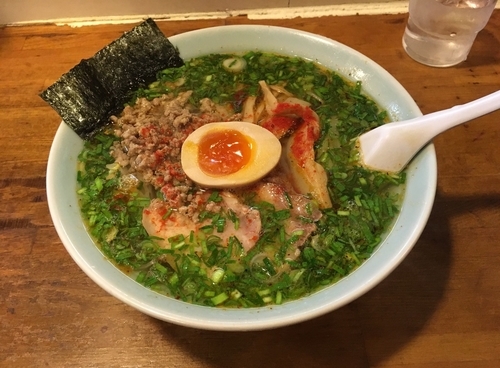 「辛口スタミナラーメン」@佐野ラーメン たかのの写真