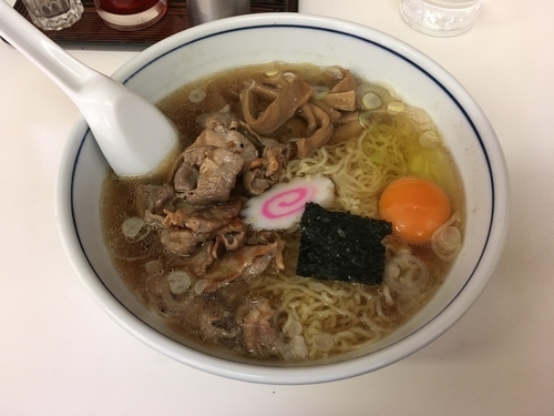 「スタミナラーメン（６５０円）」@ラーメンとうせんの写真