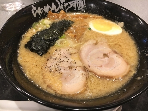 「嵐げんこつらぁめん」@らあめん花月嵐 和光市駅前店の写真