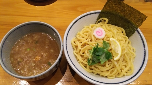 「本日の煮干つけ麺(大)(あつもり)」@蕾 煮干 分家の写真